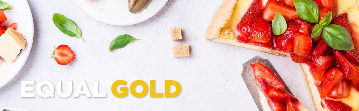 Equal gold sweetener products